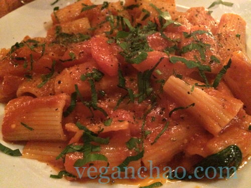 Just goes to show you what fresh ingredients can do for a plate of simple pasta!